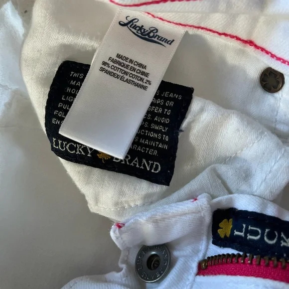 White lucky brand skinny jeans - Picture 7 of 11